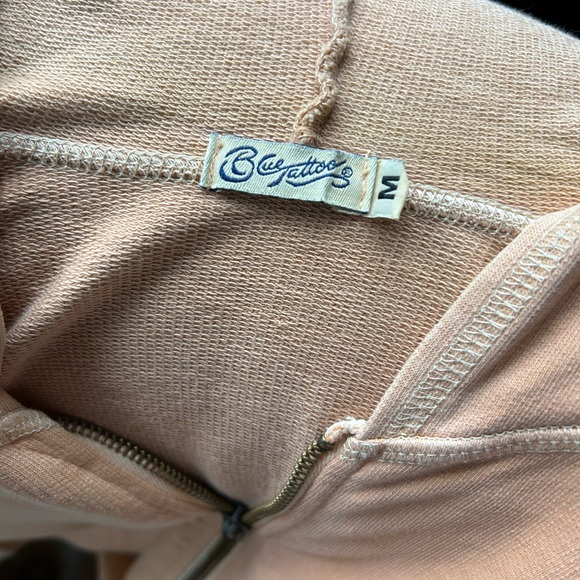Vintage "Blue Tattoo" Zip up hoodie Size Med - Picture 4 of 6